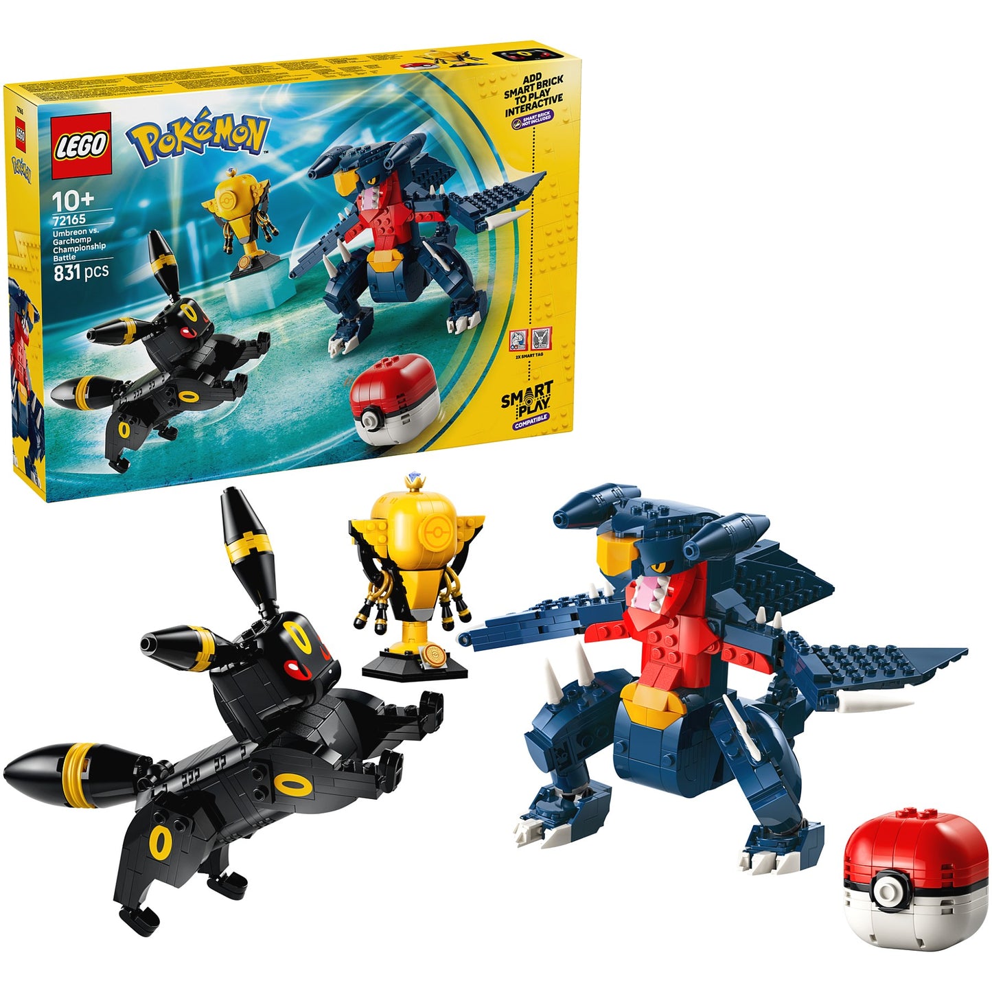 LEGO® 72165 SMART Play™ Compatible Umbreon vs. Garchomp Championship Battle - Pokémon™