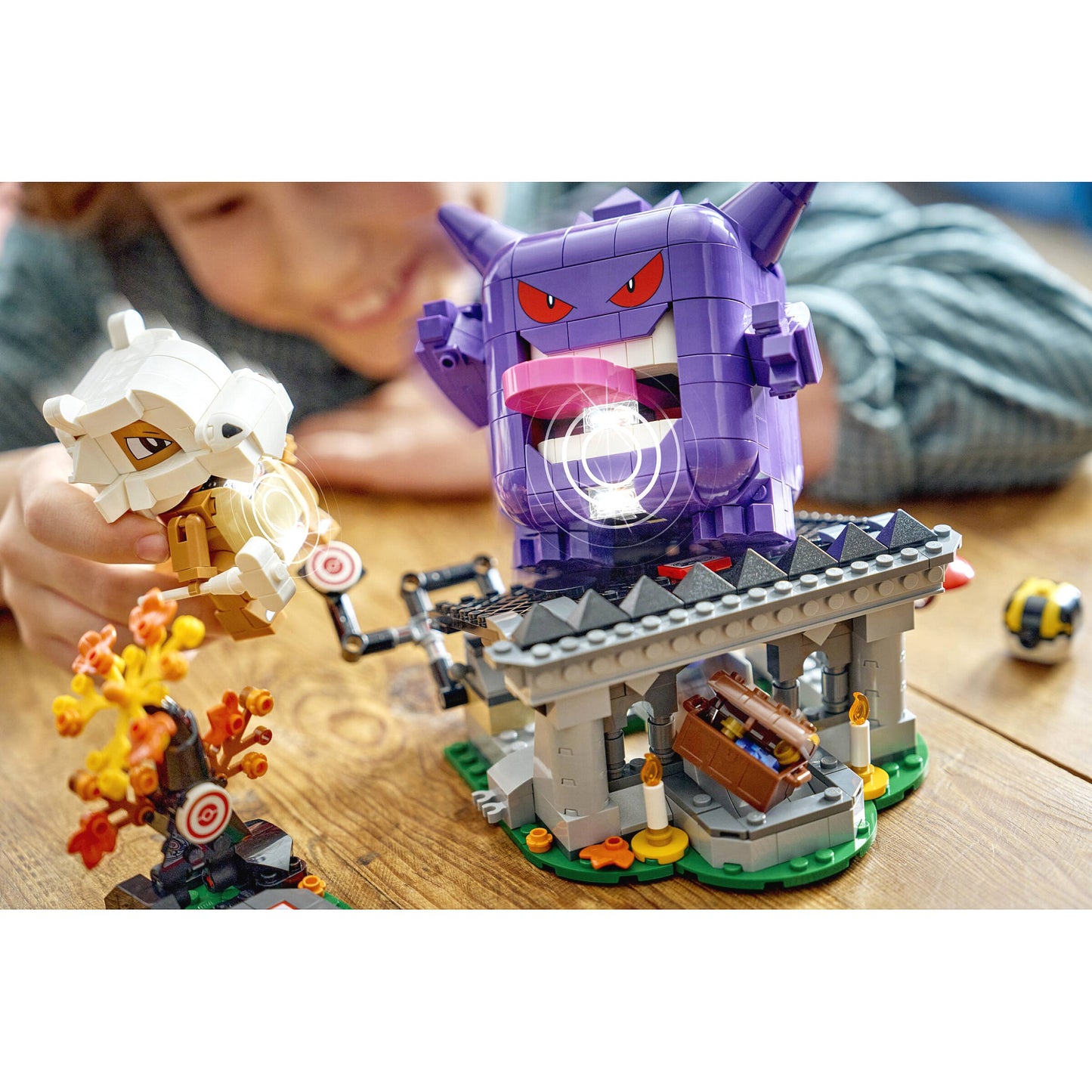 LEGO® 72166 SMART Play™ Compatible Cubone and Gengar's Spooky - Pokémon™