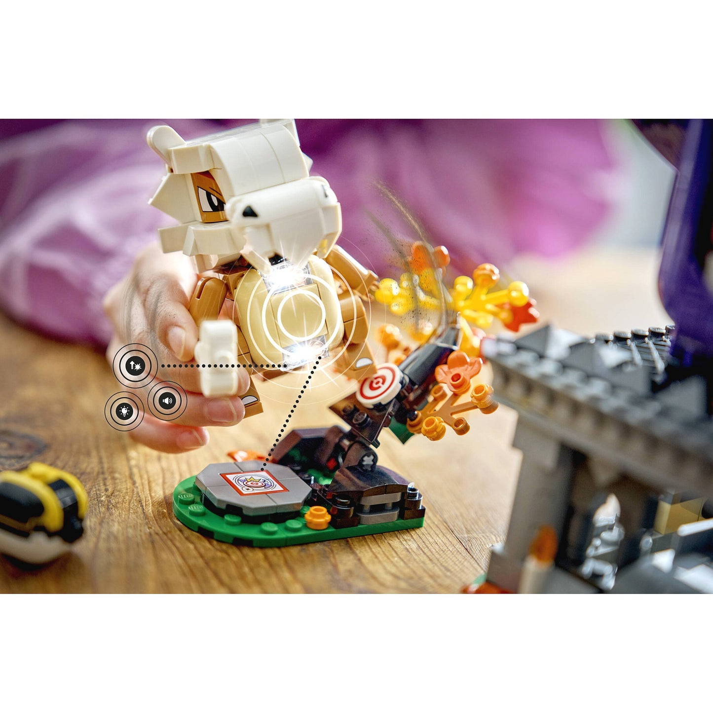 LEGO® 72166 SMART Play™ Compatible Cubone and Gengar's Spooky - Pokémon™