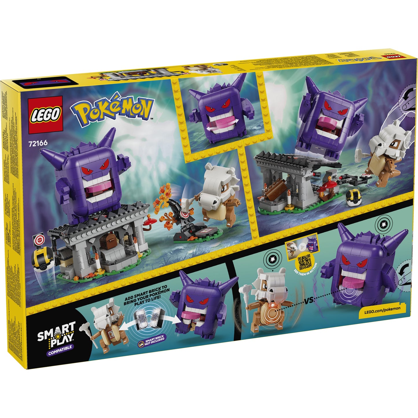 LEGO® 72166 SMART Play™ Compatible Cubone and Gengar's Spooky - Pokémon™