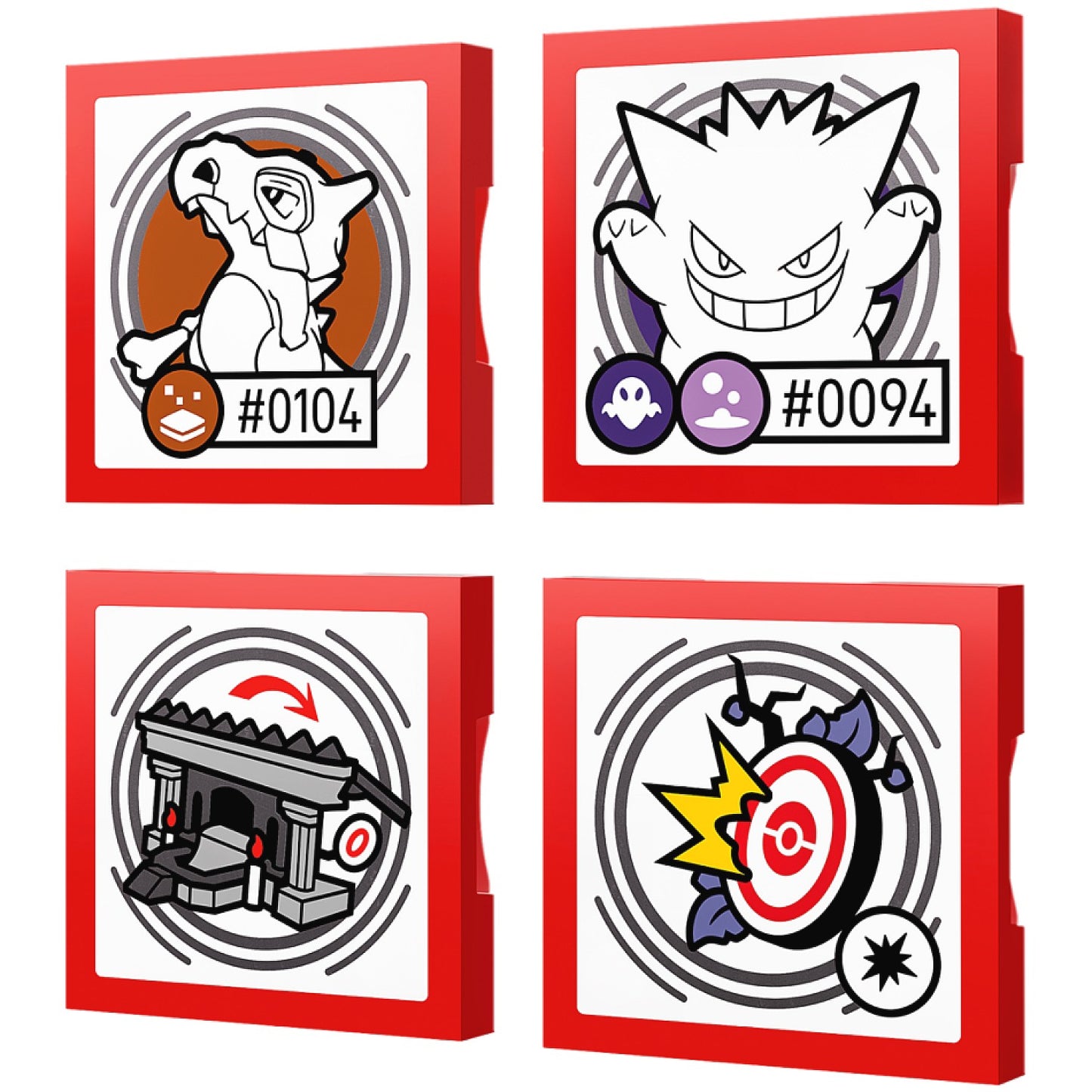 LEGO® 72166 SMART Play™ Compatible Cubone and Gengar's Spooky - Pokémon™