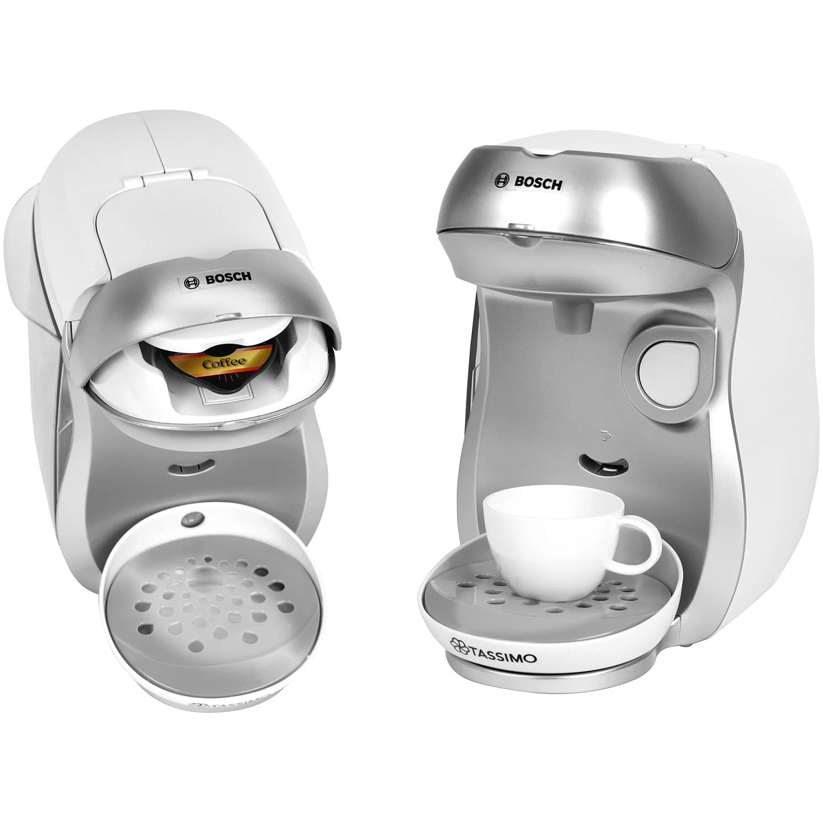 Bosch - Toy Espresso Machine Tassimo Happy Silver