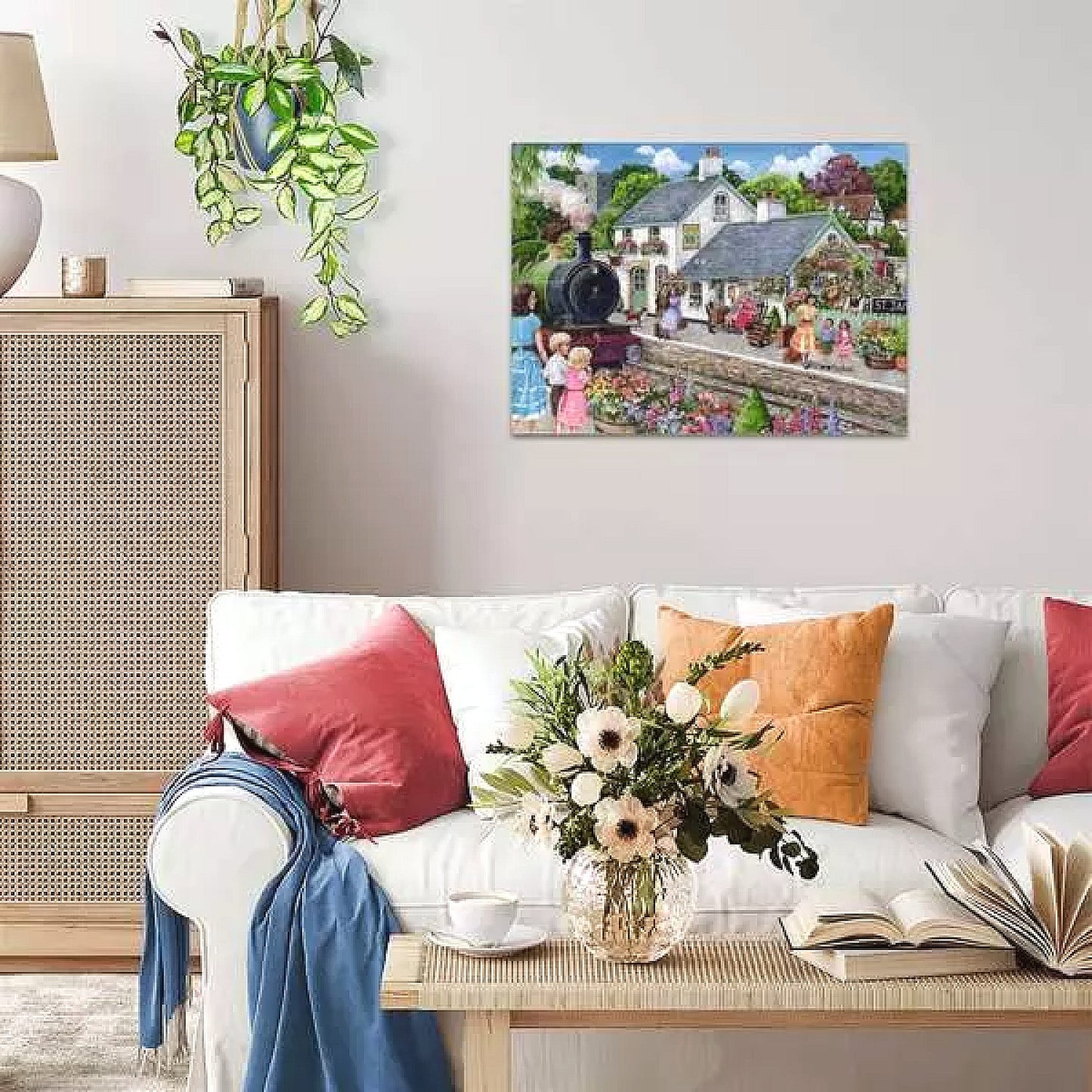 Ravensburger - Whistle Stop Cottage Jigsaw Puzzle 1000 Pieces