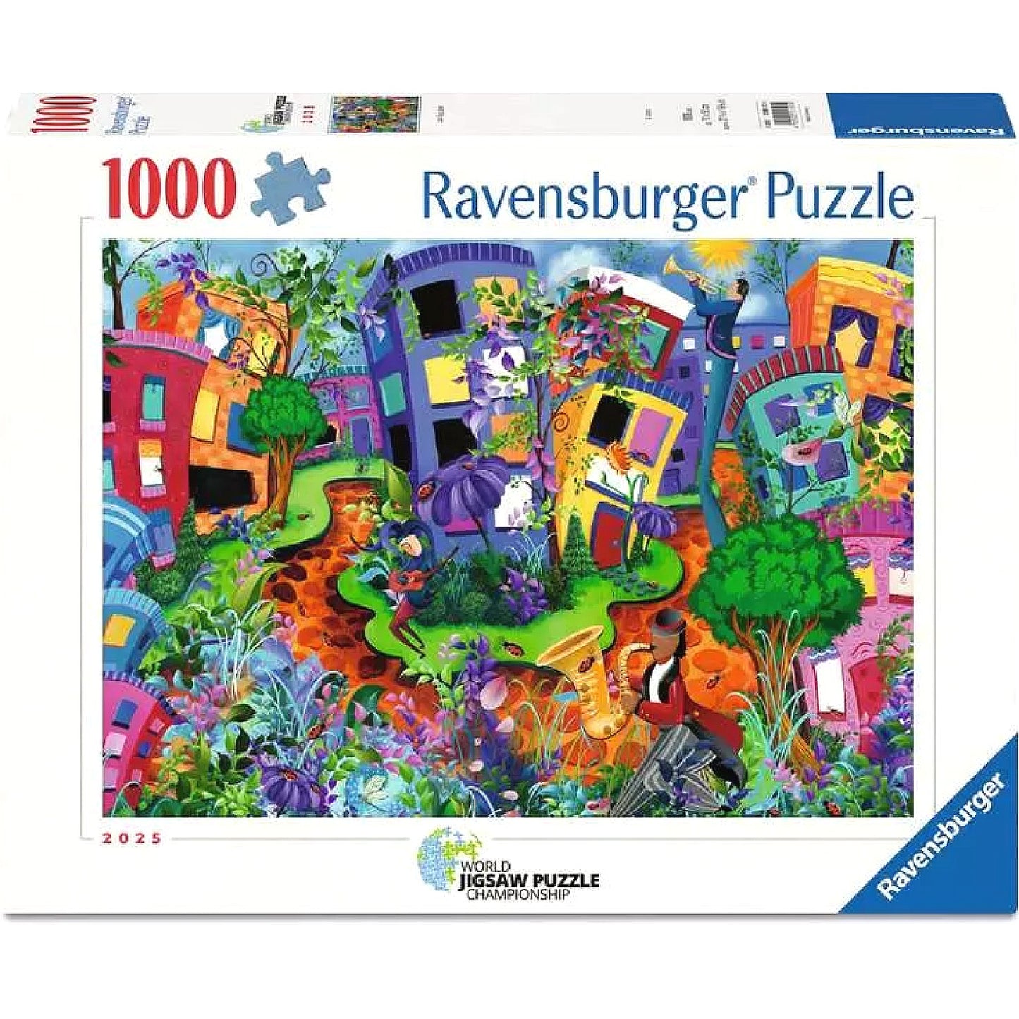 Ravensburger - Lady Bug Lane Jigsaw Puzzle 1000 Pieces