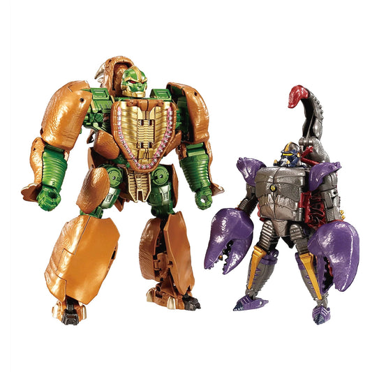Transformers - Rhinox vs. Predacon Scorponok Premium Finish BWVS-02 Action Figure 2-Pack - Hasbro