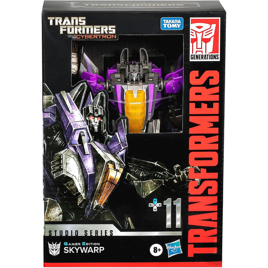 Transformers - Studio Series Voyager Class War for Cybertron 11 Gamer Edition Skywarp - Hasbro