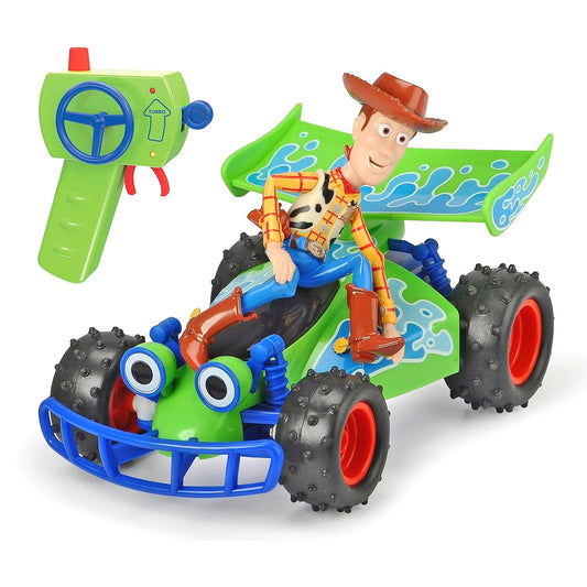 Disney Pixar - Toy Story RC Turbo Buggy with Woody 2.4 GHz 1: 24 Scale - Dickie Toys
