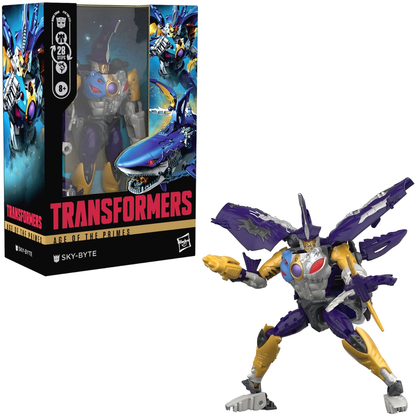 Transformers - Age of the Primes Voyager Class Sky-Byte Action Figure - Hasbro