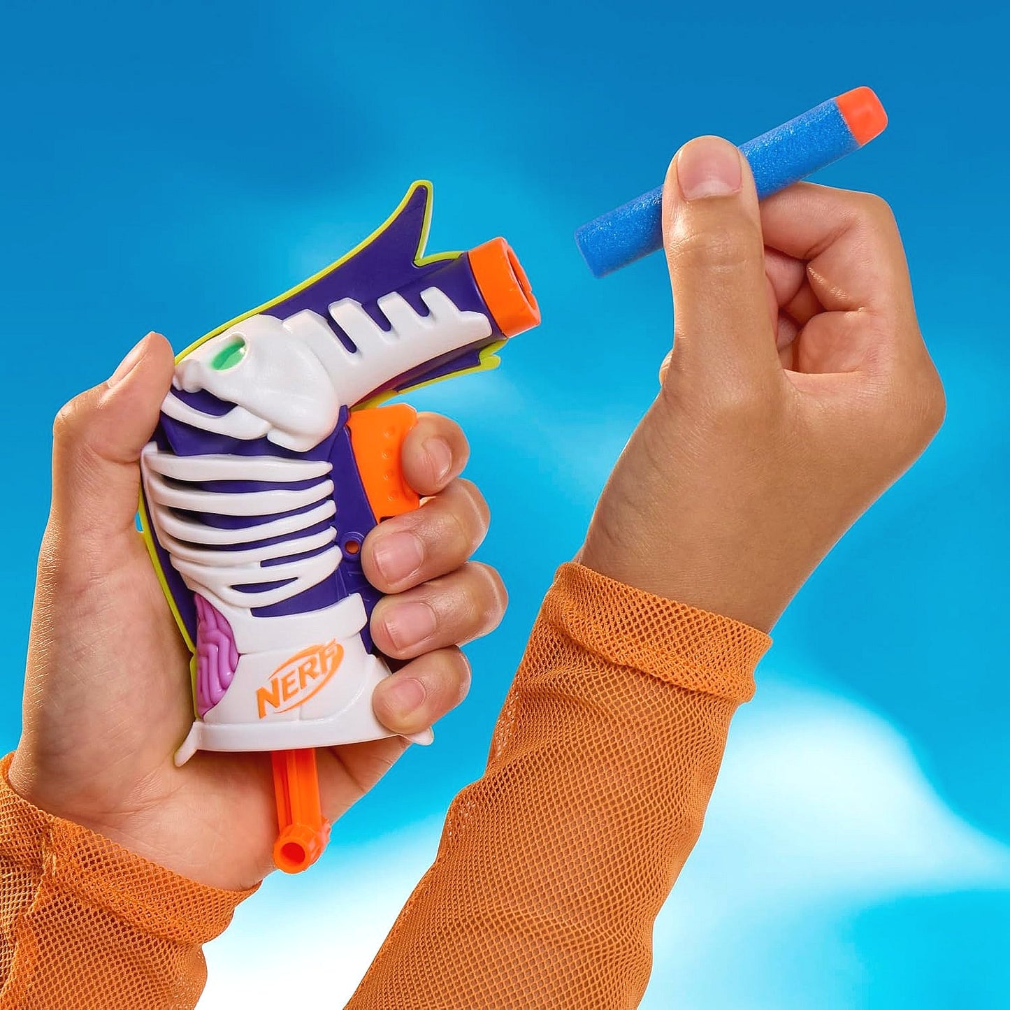 Nerf - Fortnitemares Micro Dart Blasters Pack of 4 - Hasbro