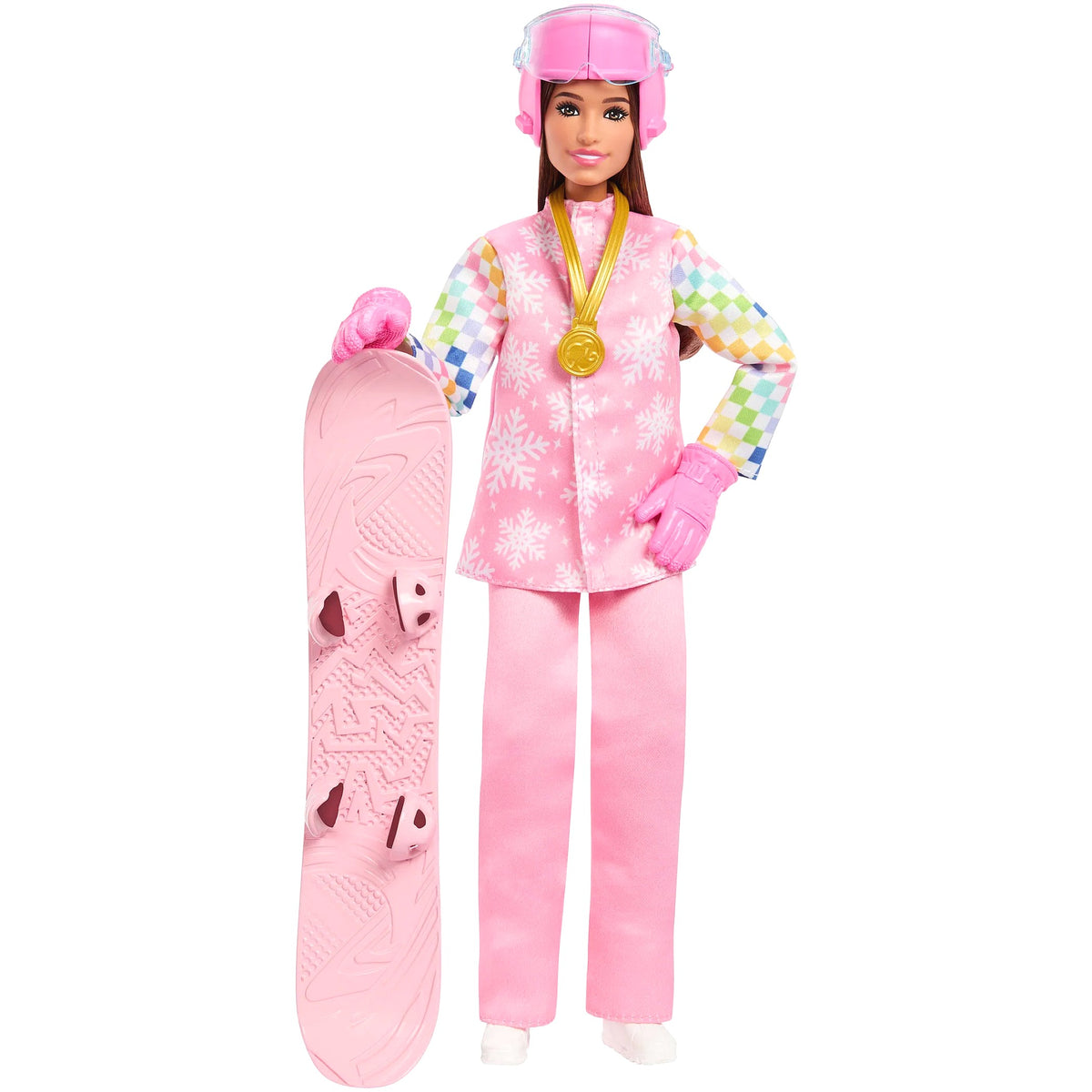 Barbie - Careers Snowboarder Doll in Pink Jacket - Mattel