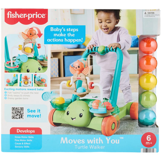 Fisher-Price - Moves With You Turtle Walker - Mattel