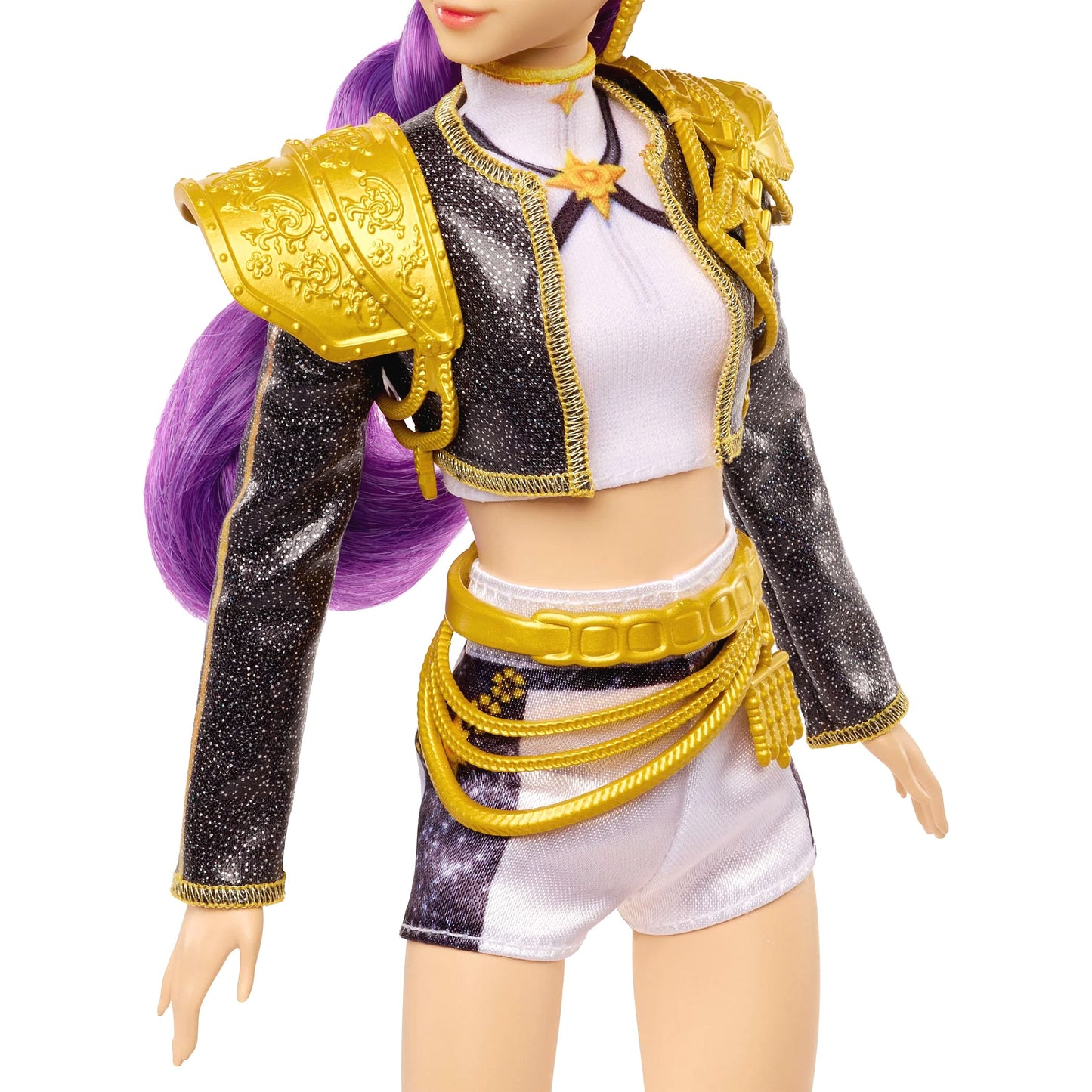KPop Demon Hunters - HUNTR/X Rumi Singing Golden Fashion Doll - Mattel