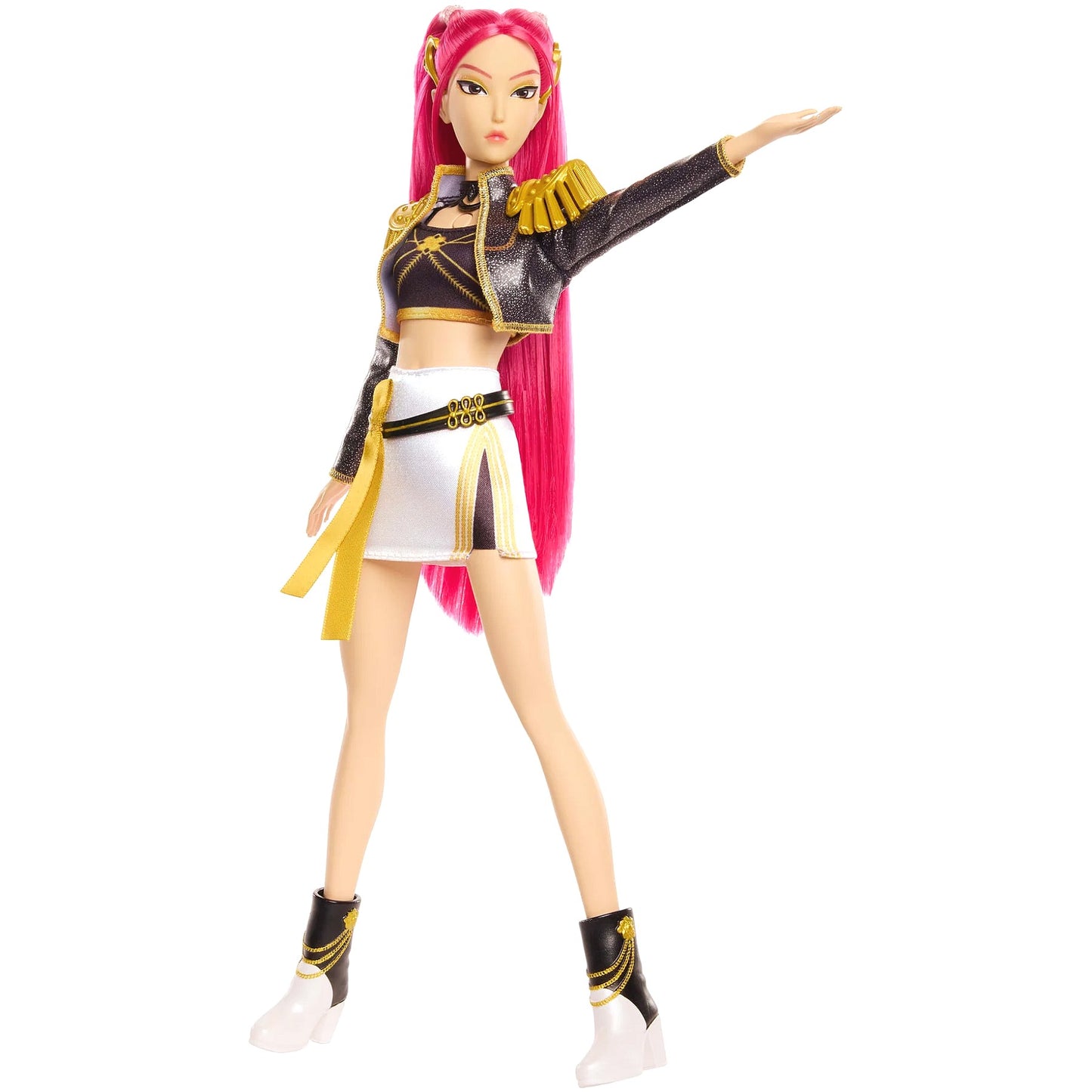 KPop Demon Hunters - HUNTR/X Mira Singing Golden Fashion Doll - Mattel