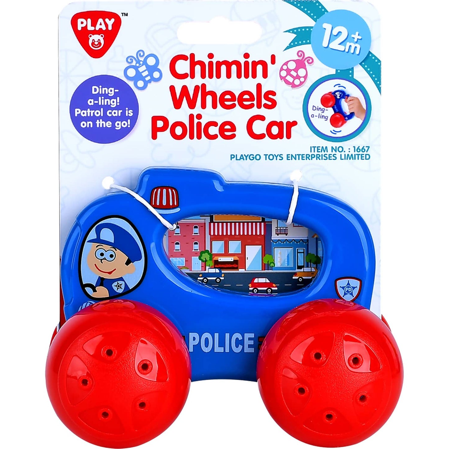 Playgo Toys Ent. Ltd. - Chimin' Wheels Police Car