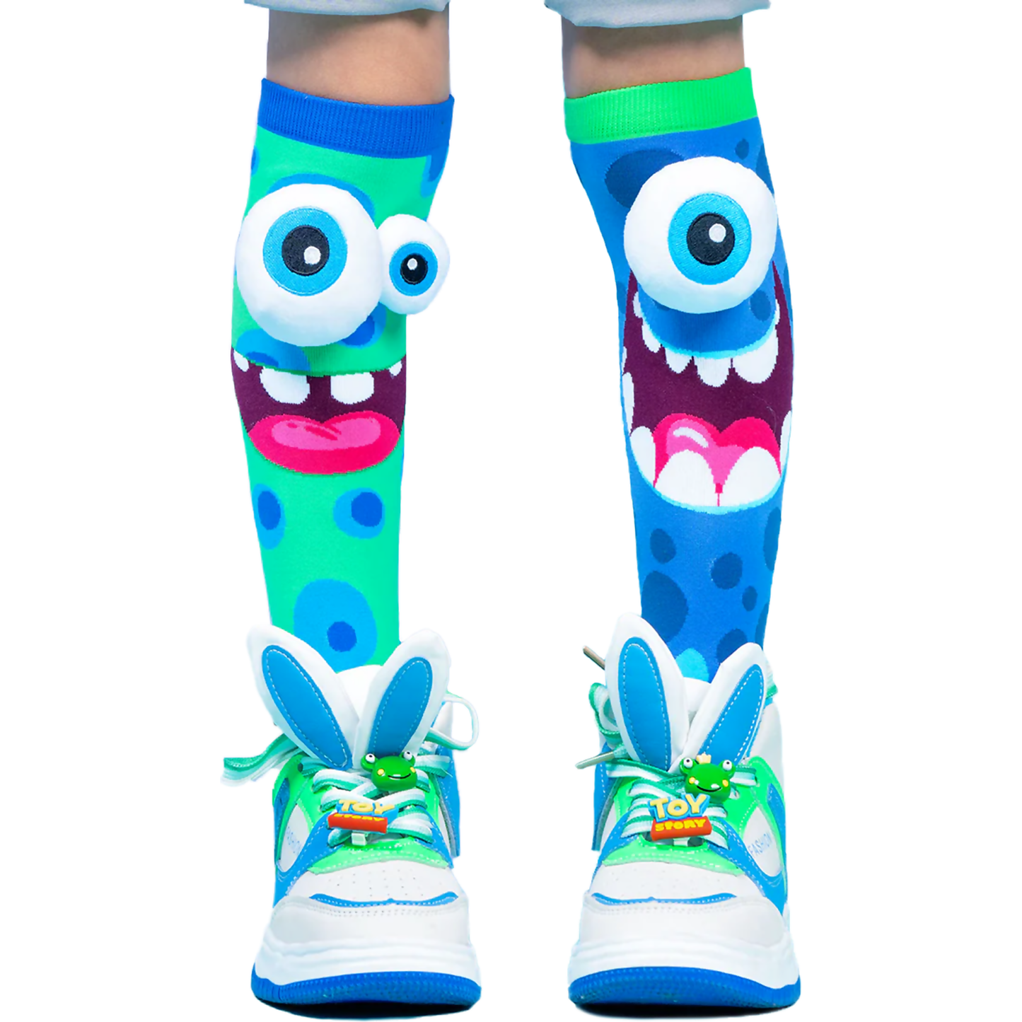 Madmia -Silly Monsters Socks Kids & Adults Age 6y+
