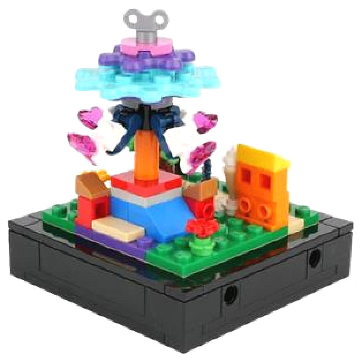 LEGO Mini Fairground Swing Ride Limited Edition 106 Pieces