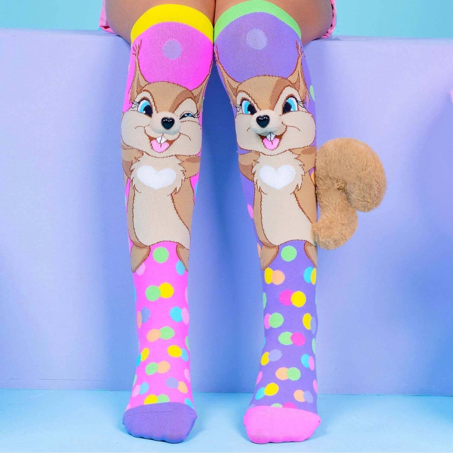 Madmia - Squirrel Socks Kids & Adults Age 6y+
