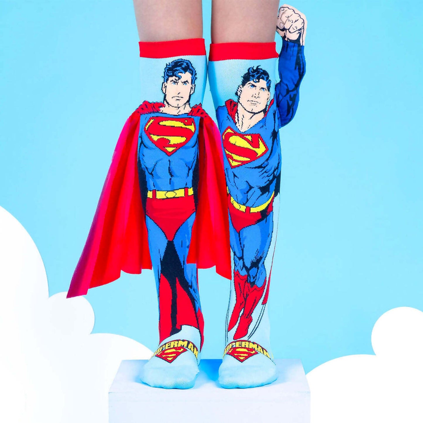 Madmia - Superman Socks Kids & Adults Age 6y+