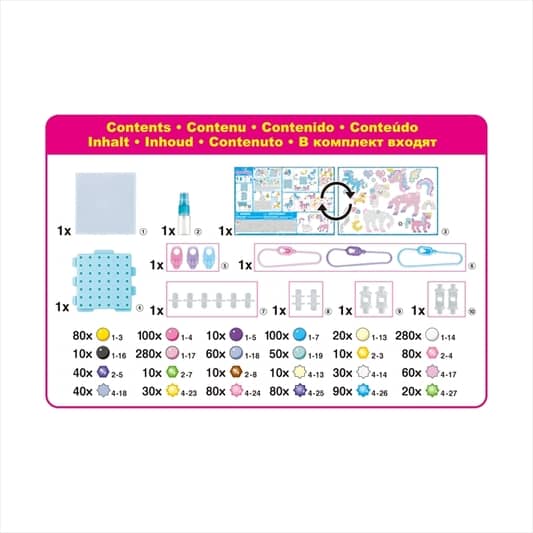 Aquabeads - Mystic Unicorn Set 1500 Beads