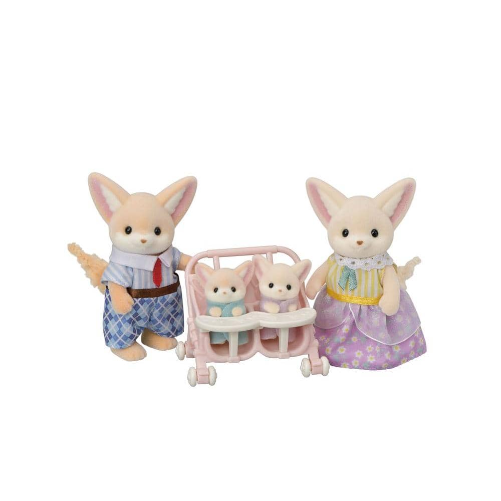 Sylvanian Families - Fennec Fox Family Animal Doll Playset