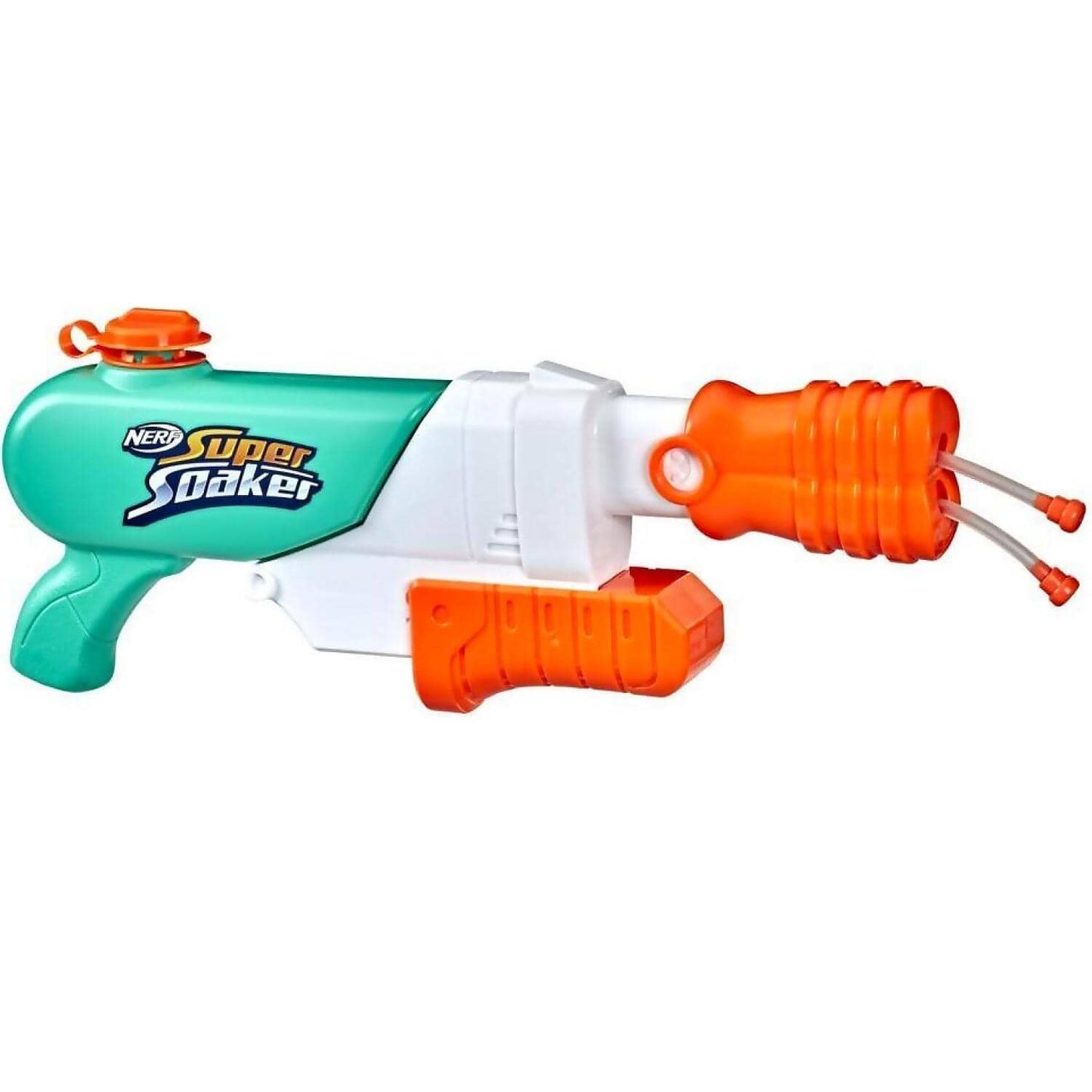 Nerf - Super Soaker Hydro Frenzy Water Blaster Wild 3-in-1 Soaking Fun Adjustable Nozzle 2 Water-launching Tubes - Hasbro