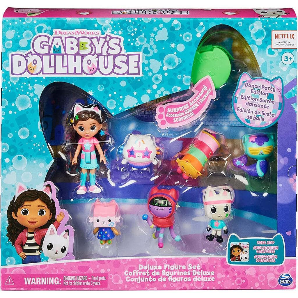 Gabby's Dollhouse - Gabby's Dollhouse Deluxe Dance Party Figure Set