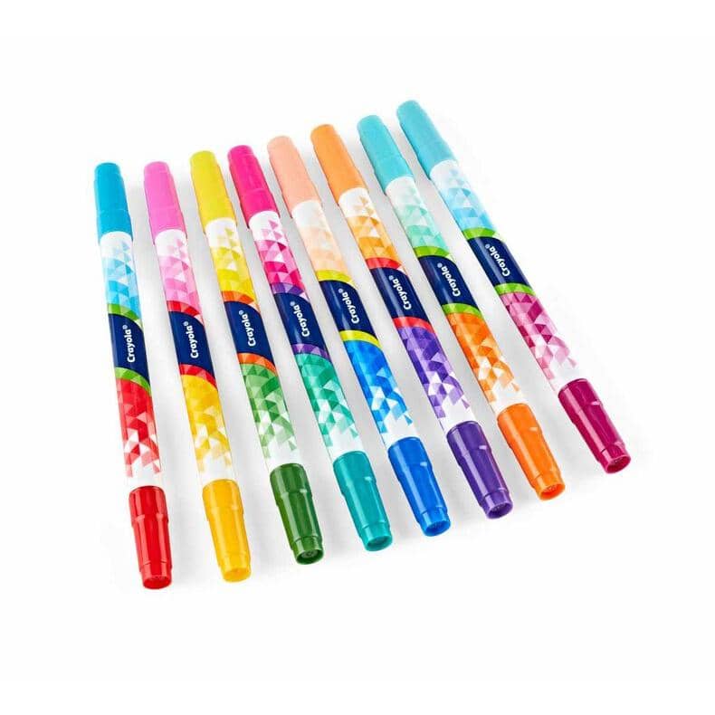 Crayola - Doodle & Draw Color Change Doodle Marker 8 Count