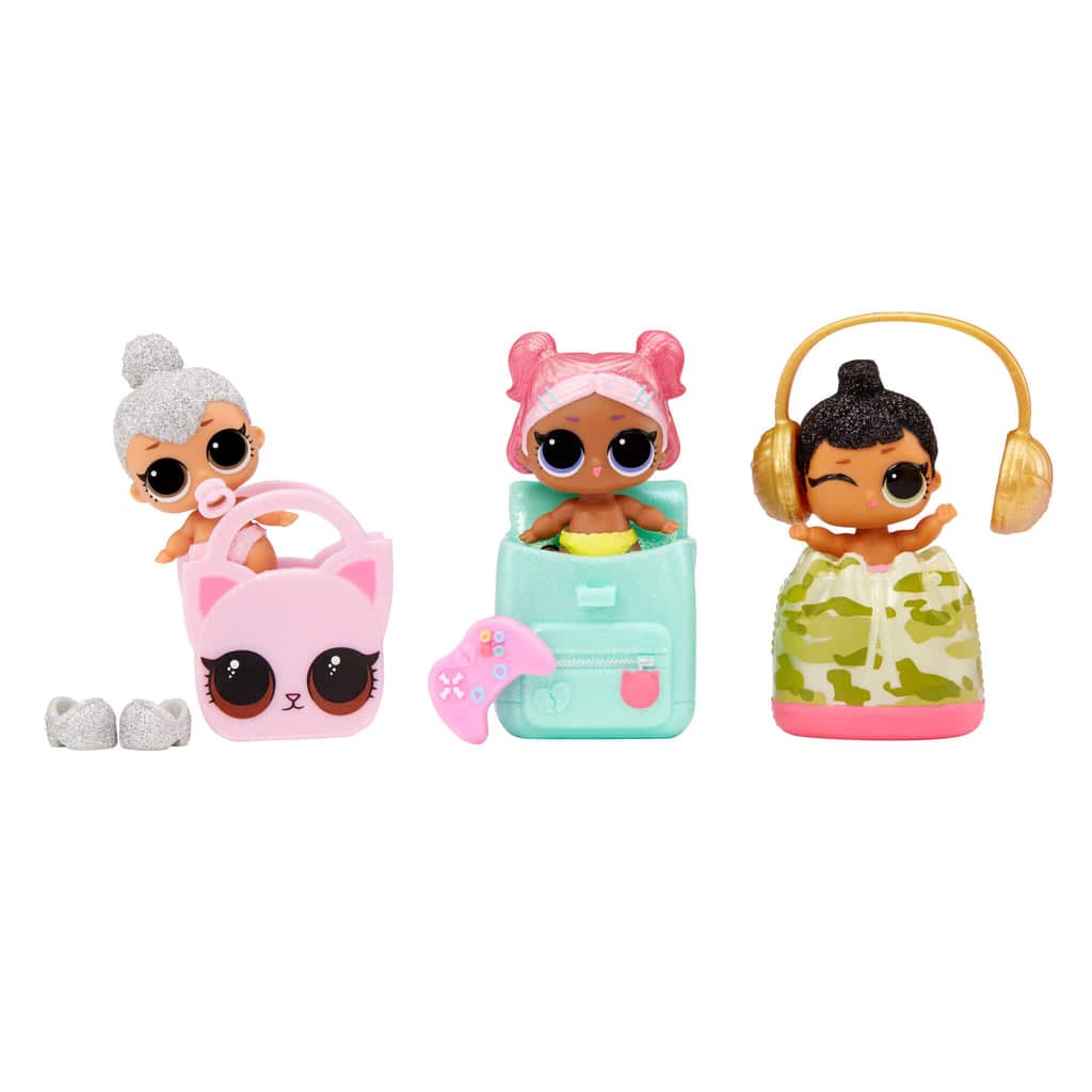 L.O.L Surprise Glitter Color Change Lil Sis With 5 Surprises