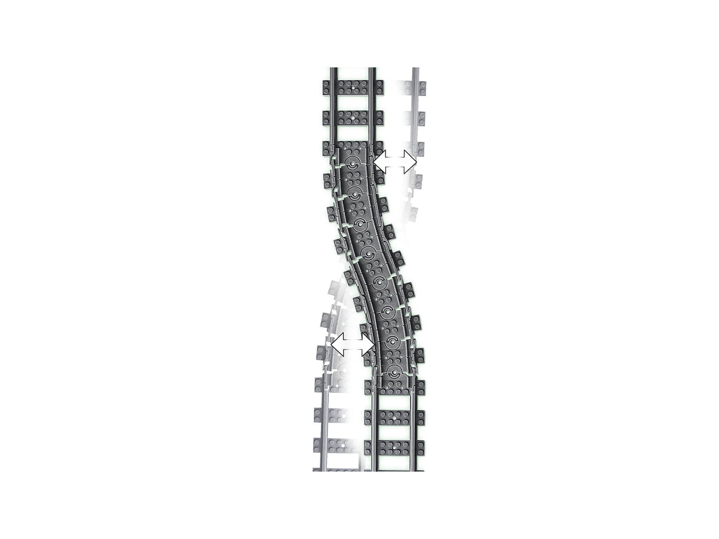 LEGO 60205 TRAIN TRACKS 2018 - City