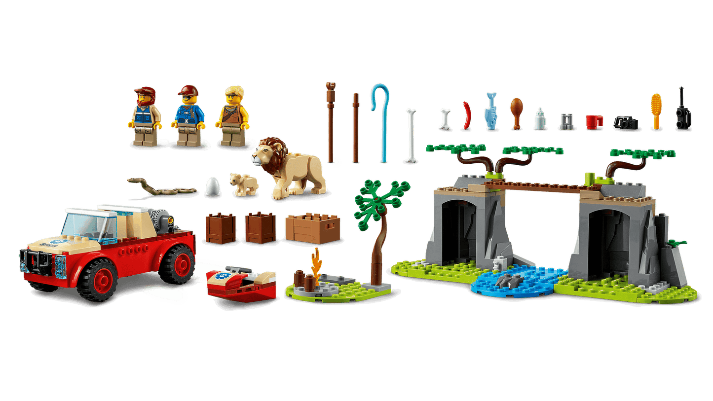LEGO 60301 Wildlife Rescue Off-Roader - City 4+