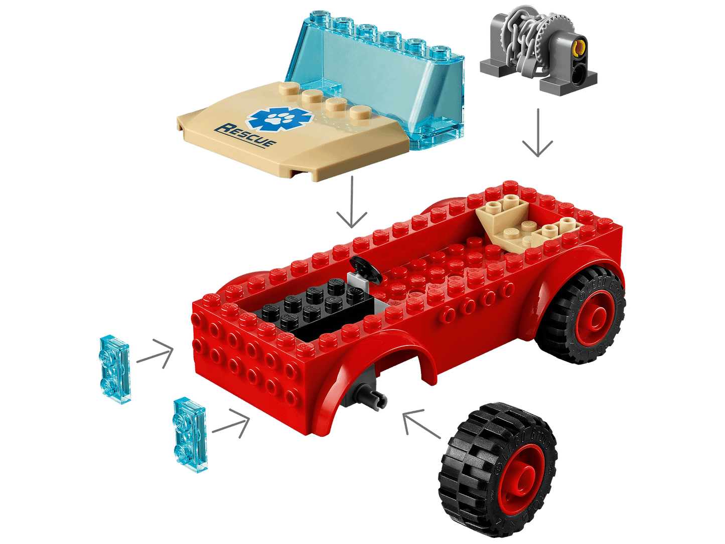 LEGO 60301 Wildlife Rescue Off-Roader - City 4+