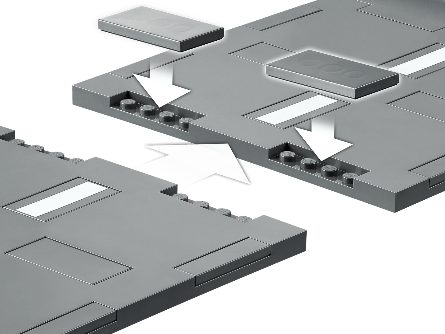 LEGO 60304 Road Plates - City