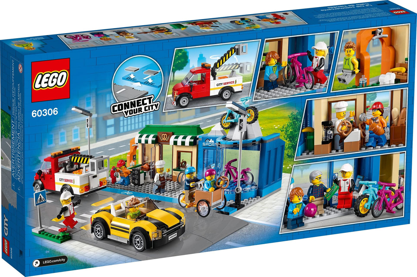 LEGO 60306 Shopping Street - City