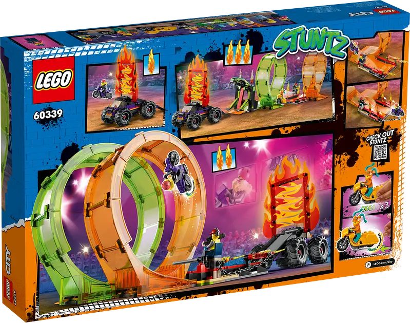LEGO 60339 Double Loop Stunt Arena - City Stuntz