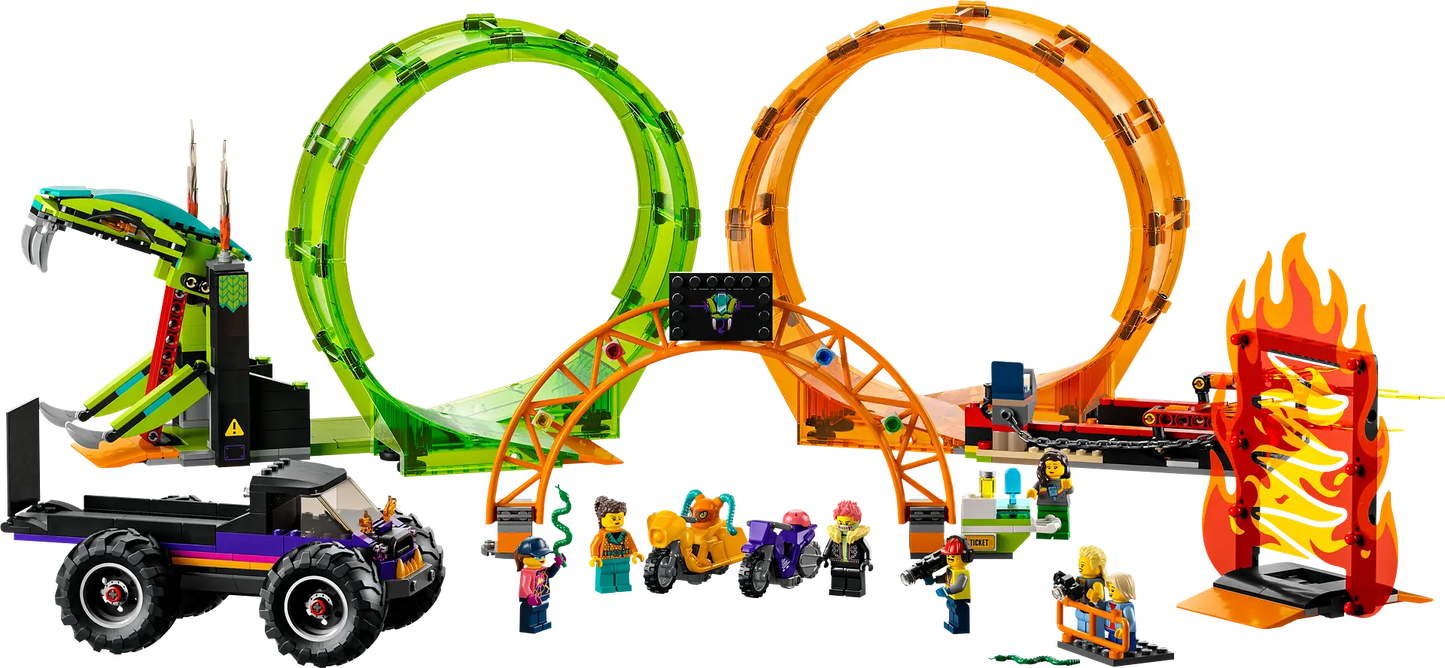 LEGO 60339 Double Loop Stunt Arena - City Stuntz