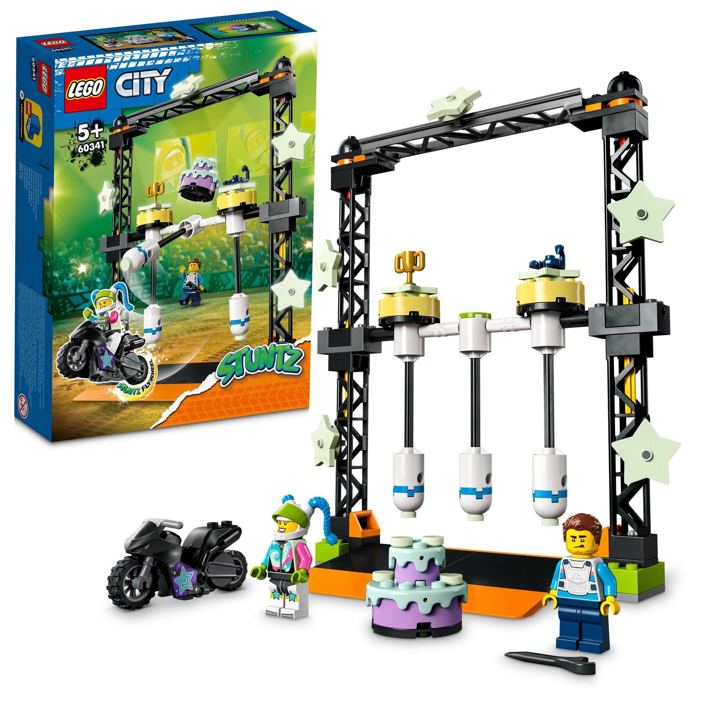 LEGO 60341 The Knock-Down Stunt Challenge - City Stuntz