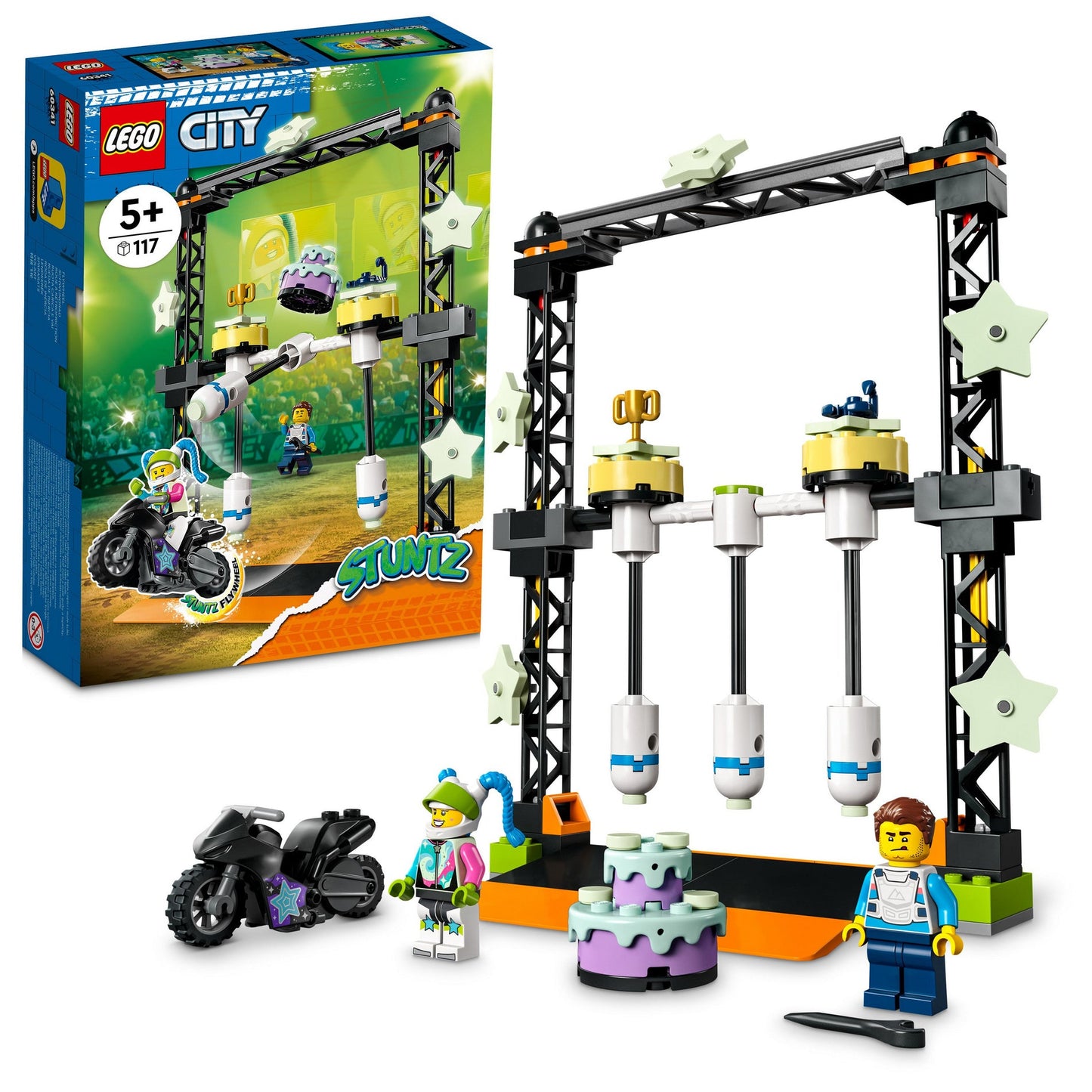 LEGO 60341 The Knock-Down Stunt Challenge - City Stuntz