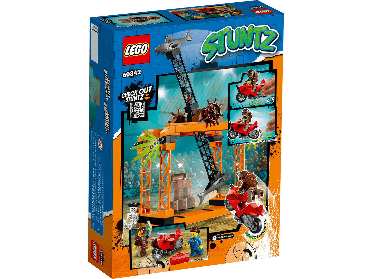LEGO 60342 The Shark Attack Stunt Challenge - City Stuntz