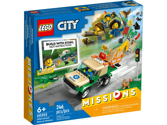 LEGO 60353 Wild Animal Rescue Missions - City