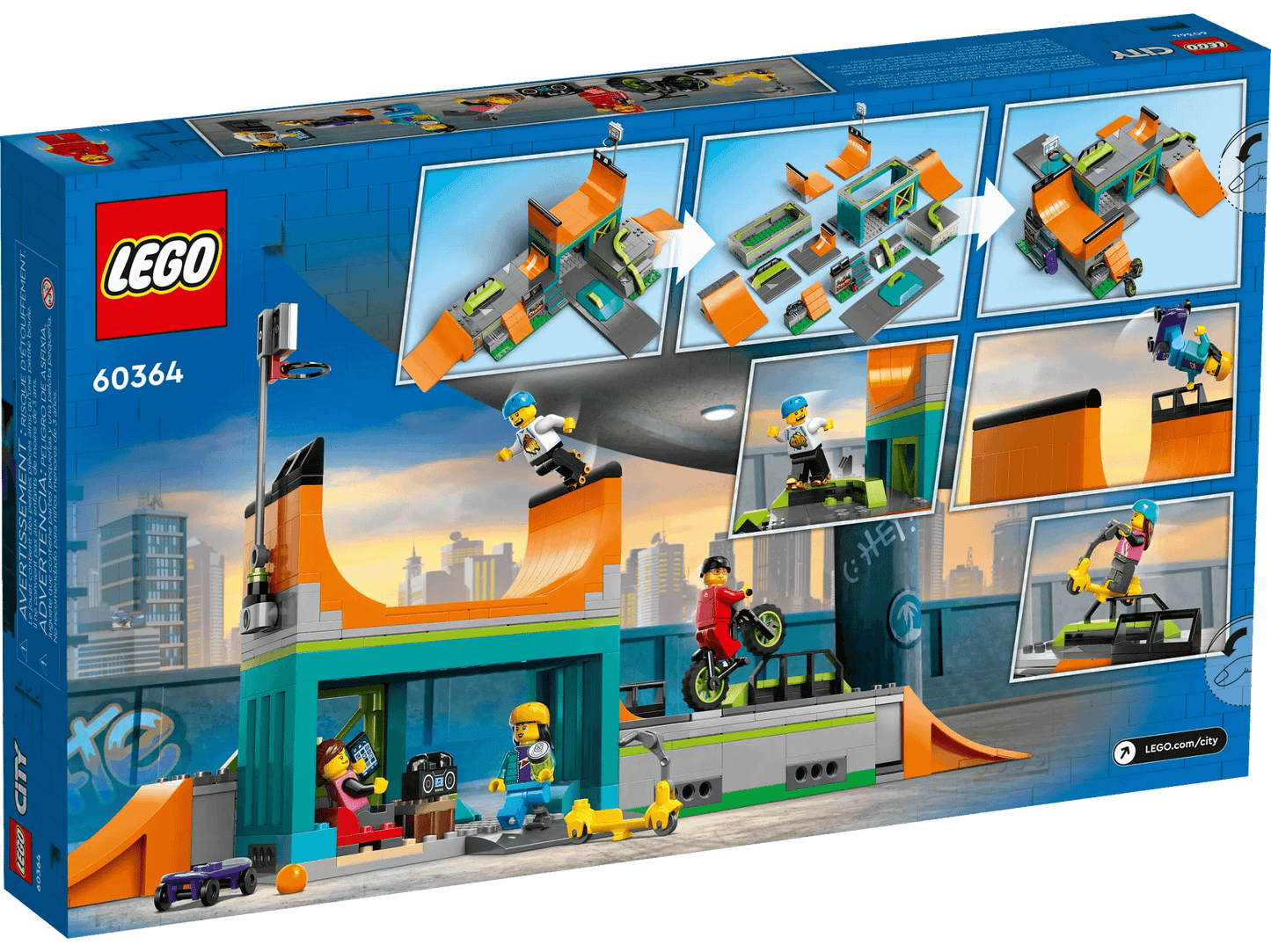 LEGO 60364 Street Skate Park - City