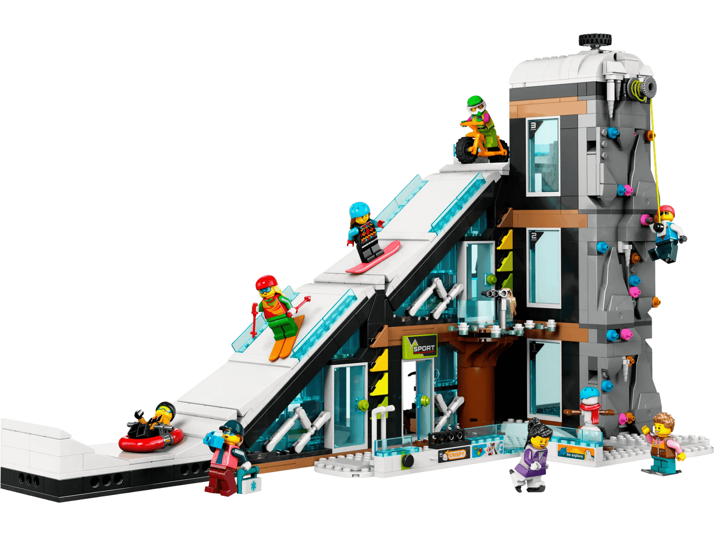 LEGO 60366 Ski and Climbing Center - City