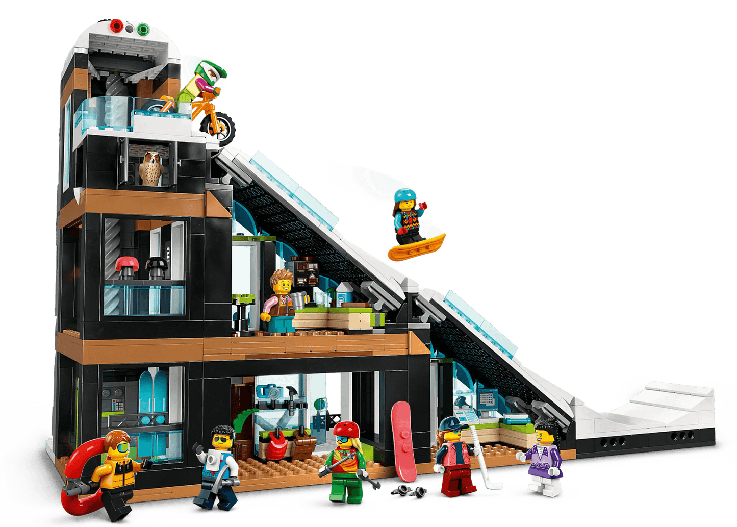 LEGO 60366 Ski and Climbing Center - City