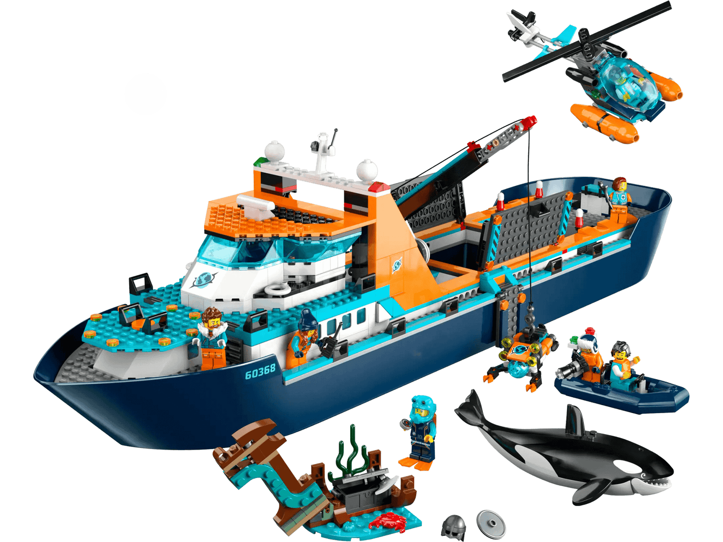 LEGO 60368 Arctic Explorer Ship - City