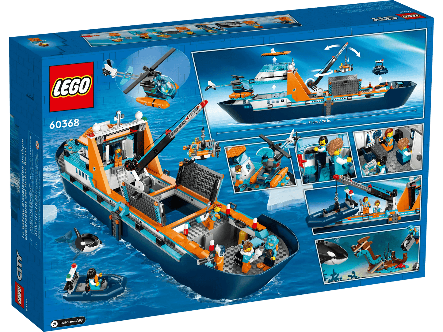 LEGO 60368 Arctic Explorer Ship - City