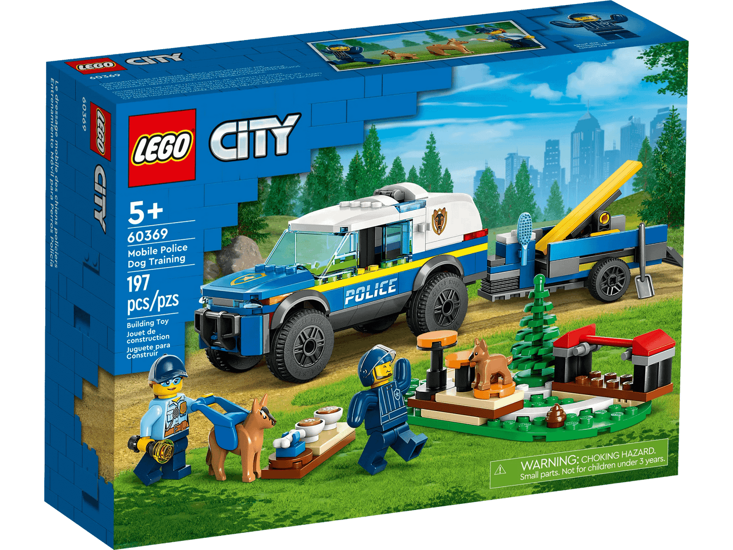 LEGO 60369 Mobile Police Dog Trainin - City