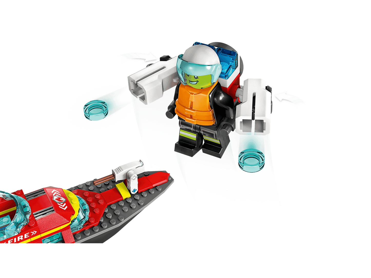 LEGO 60373 Fire Rescue Boat - City