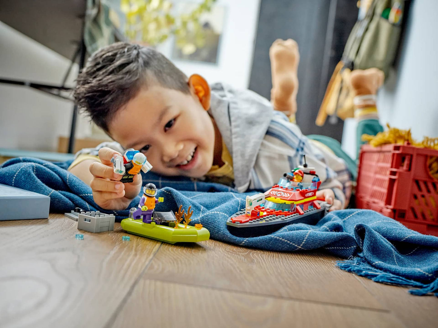 LEGO 60373 Fire Rescue Boat - City