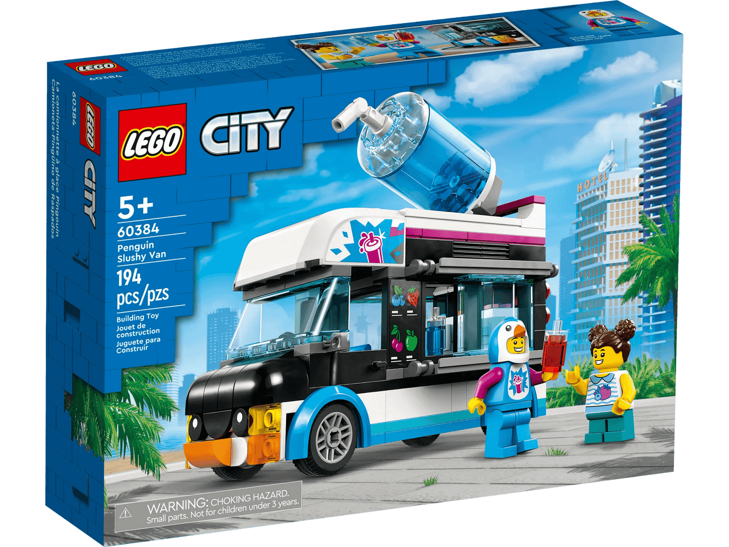 LEGO 60384 Penguin Slushy Van - City