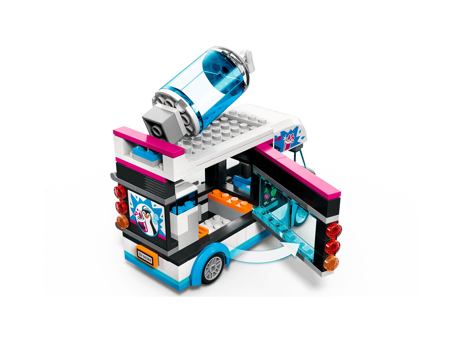 LEGO 60384 Penguin Slushy Van - City