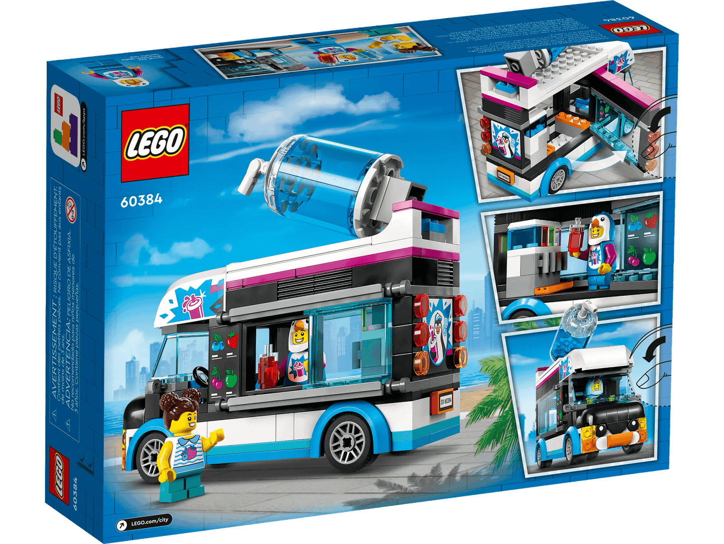 LEGO 60384 Penguin Slushy Van - City